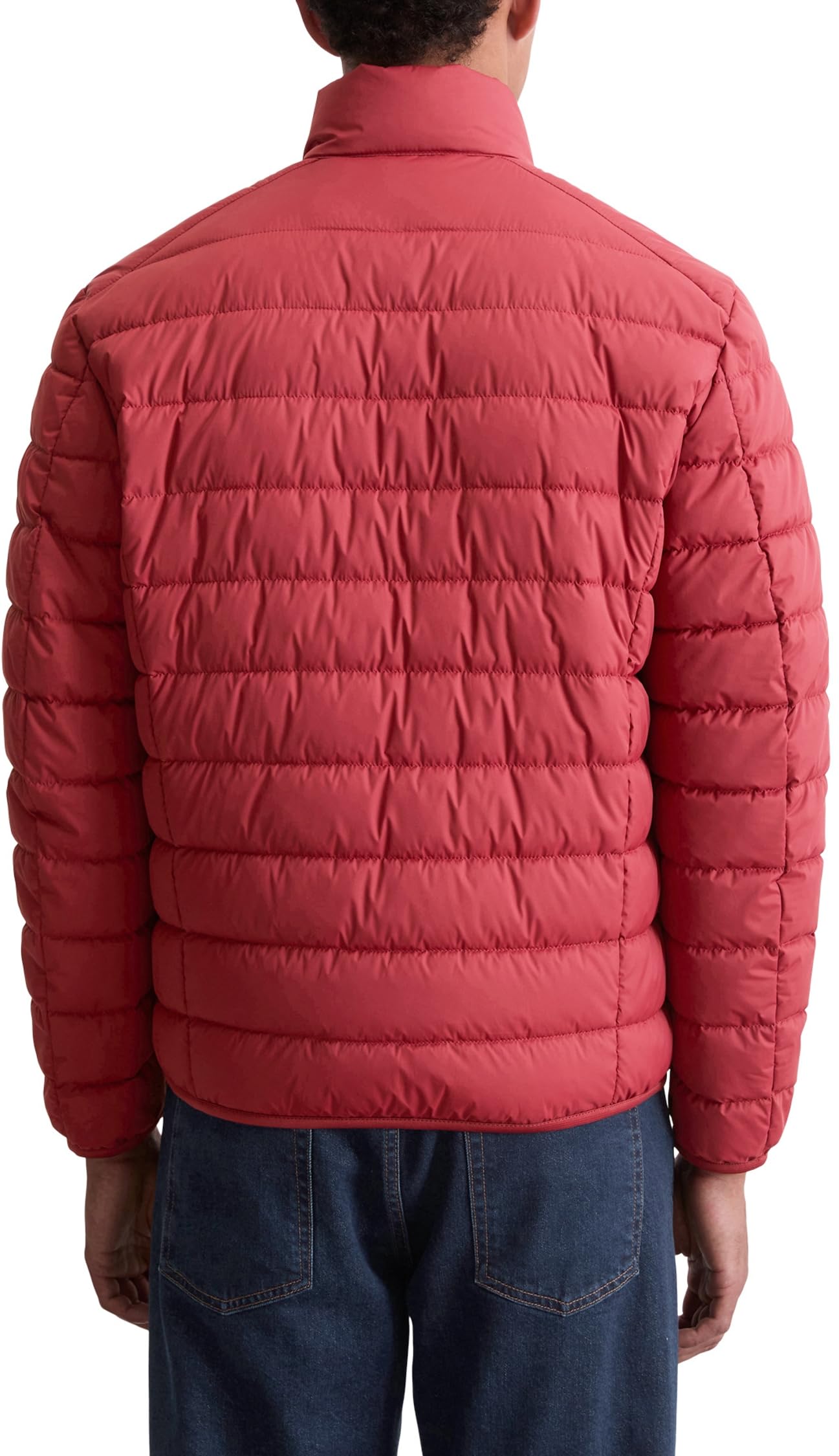 Marc OߴPolo Herren Steppjacke mit Stehkragen Regular Fit, Rot (Light Carmine), XXL – Ansicht 3