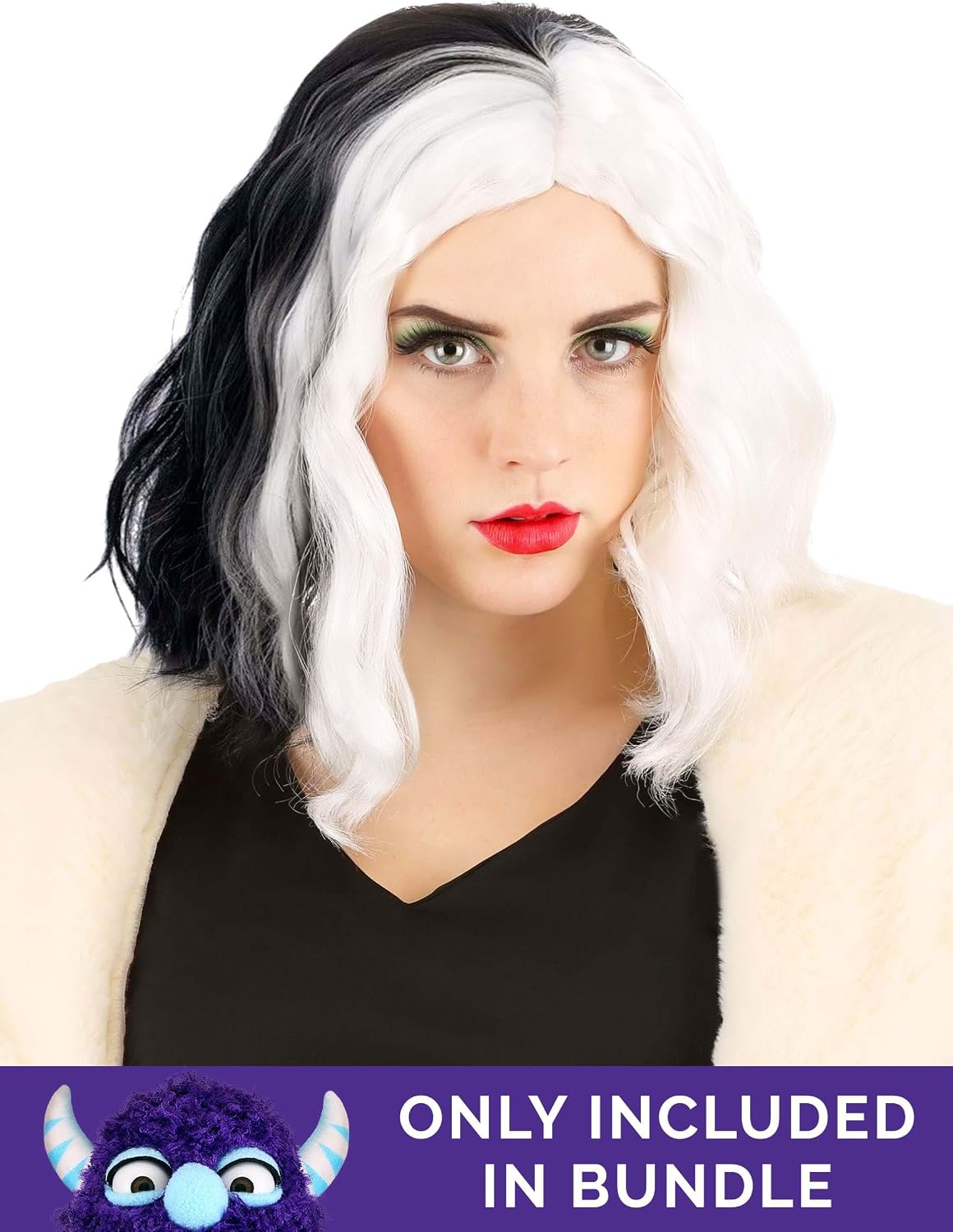 Disney's 101 Dalmatians Adult Cruella De Vil Stole Costume - S