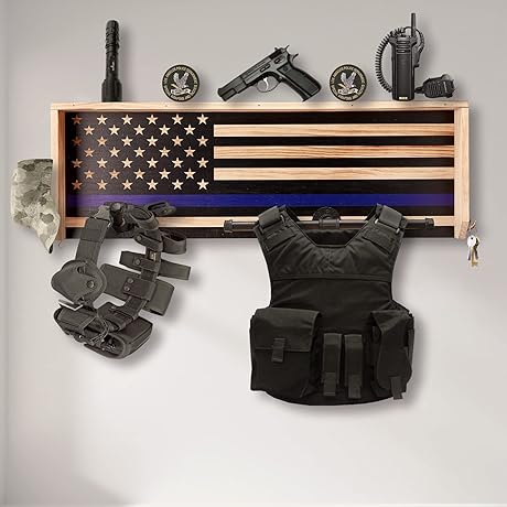 Cop Caddy Wall Mounted Tactical Gear Storage Solution
