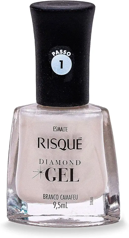 Risqué Esmalte Diamond Gel Branco Camafeu Cremoso 9 5 Ml
