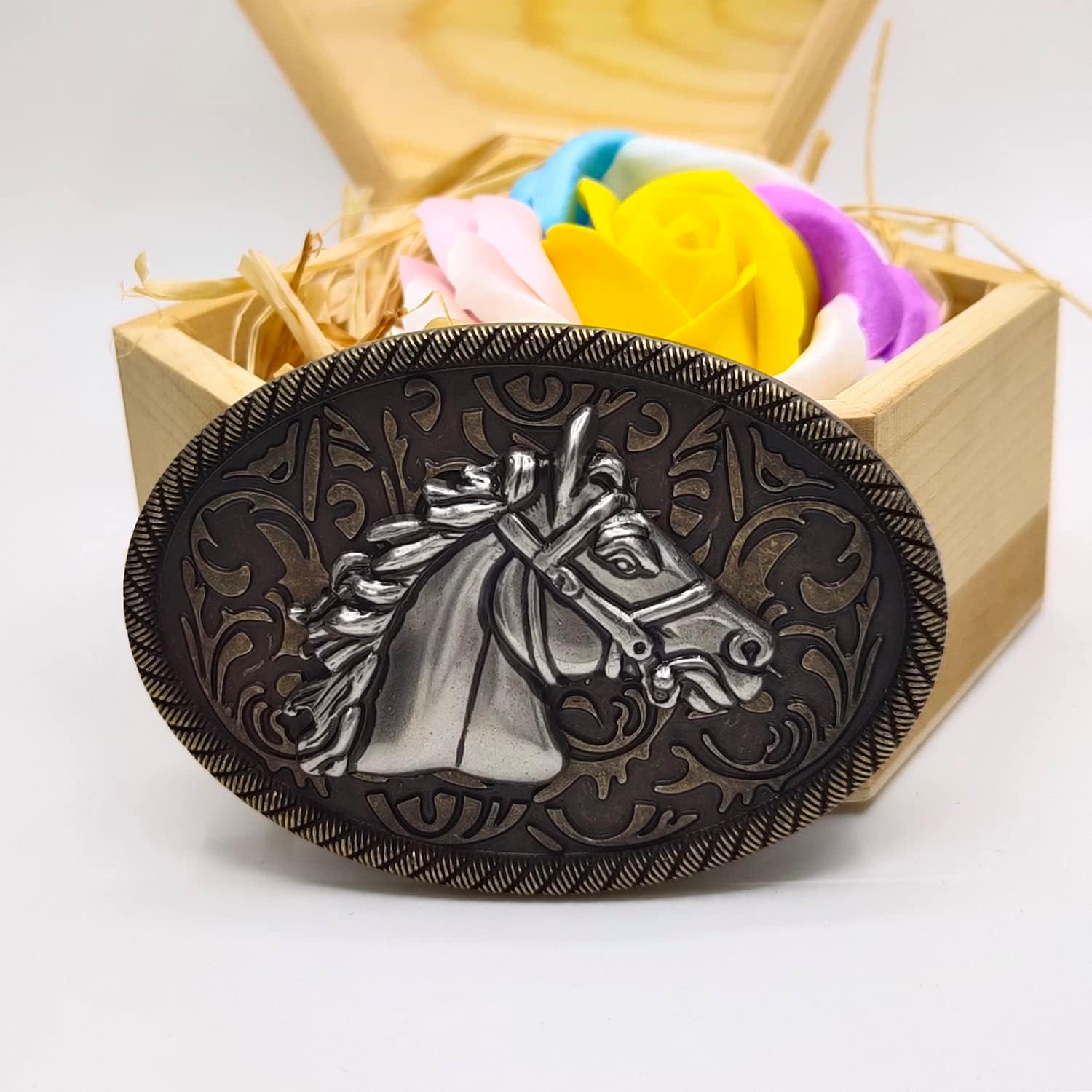 Cowboy Belt Buckle - Western & Rodeo Style for Men & Women - Image 4