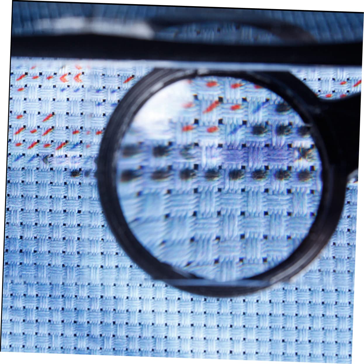 SHERCHPRY LED Lighted Headband Magnifier Glasses for Antiques Jewelry Stamp Repair Comfortable Headset for Close Work and Hobby Use Black