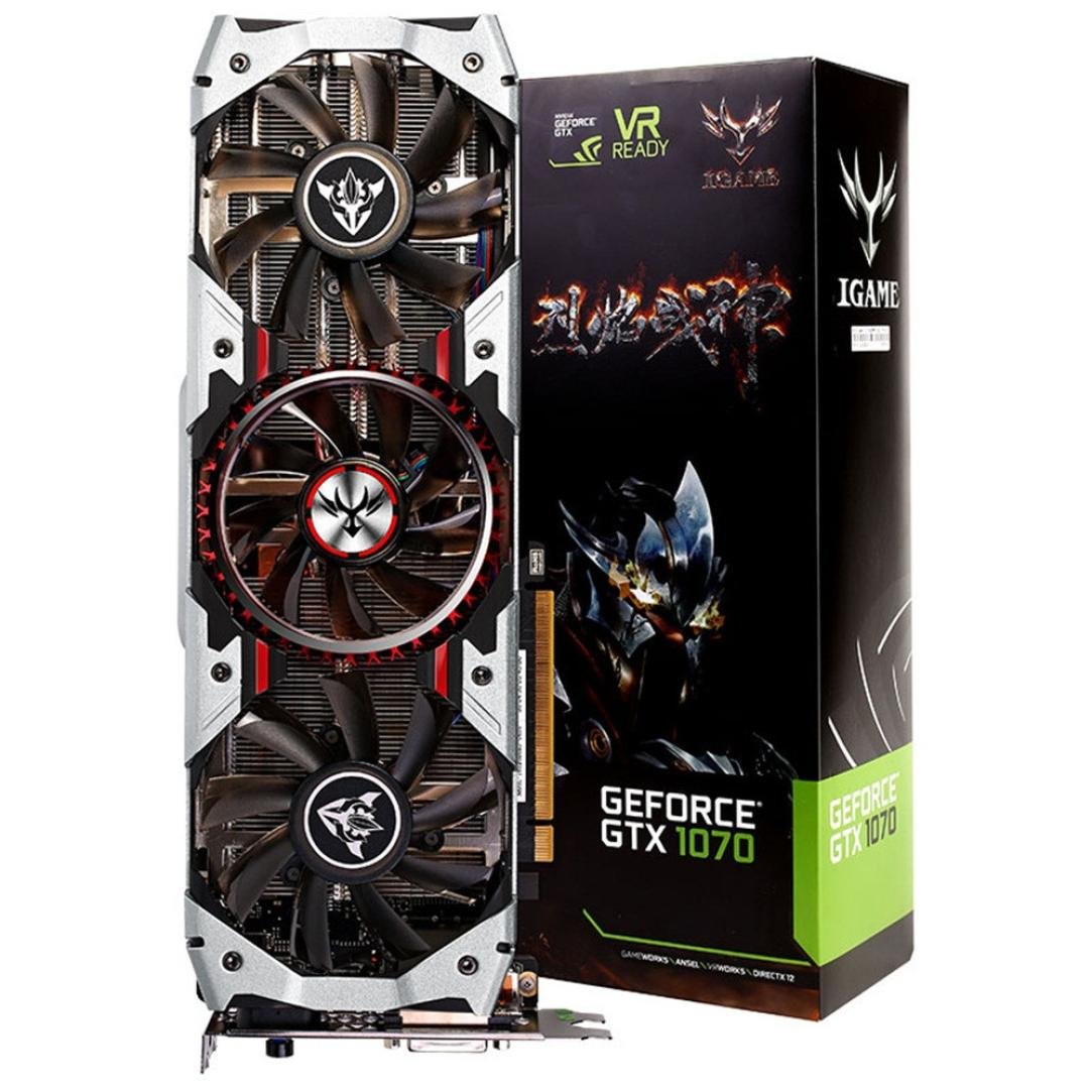 iGame GeForce GTX グラフィックボード Amazon | buyeverythingカラフルiGame GTX 1070ti Vulcan U