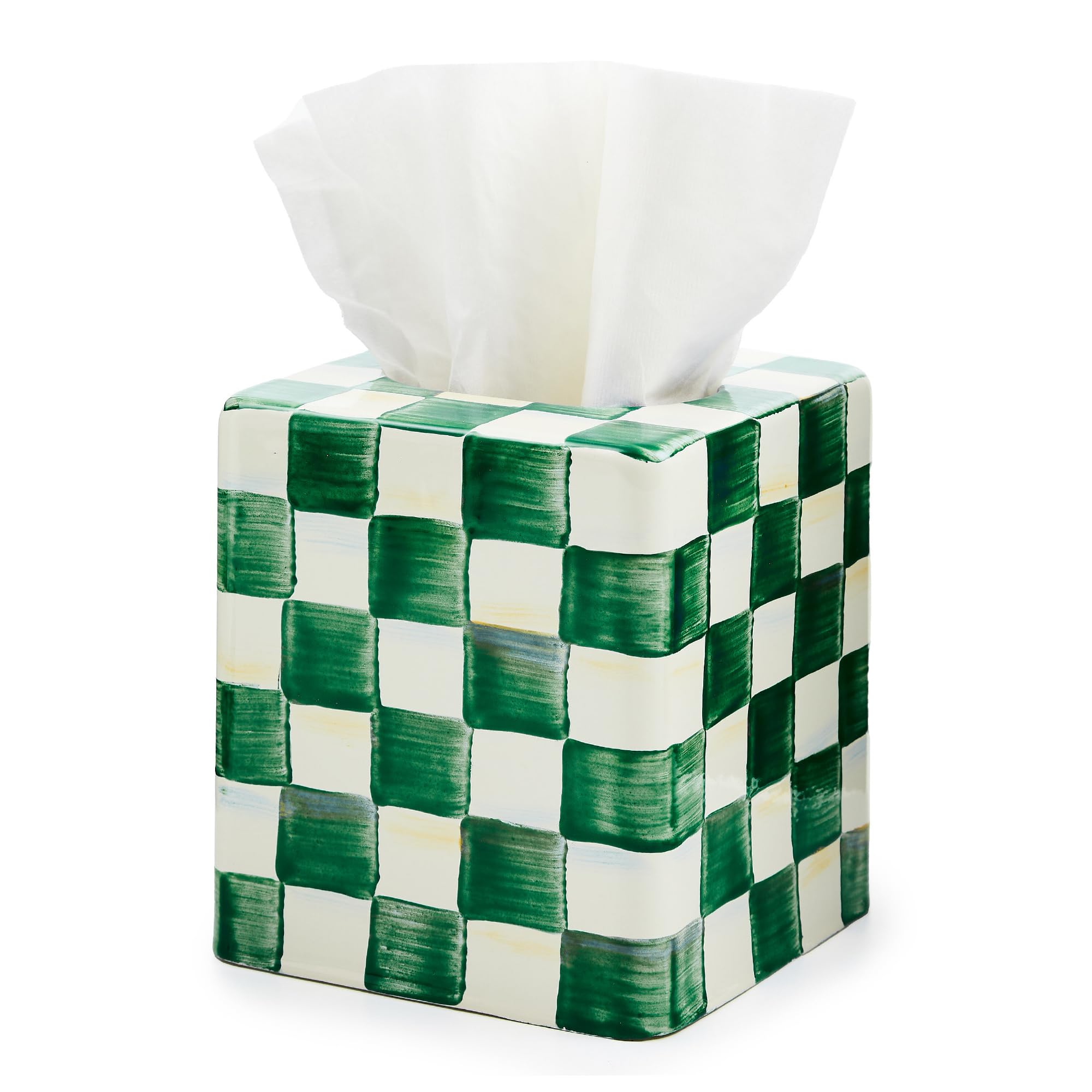 Amazon.com: MACKENZIE-CHILDS Boutique Square Tissue-Box Cover