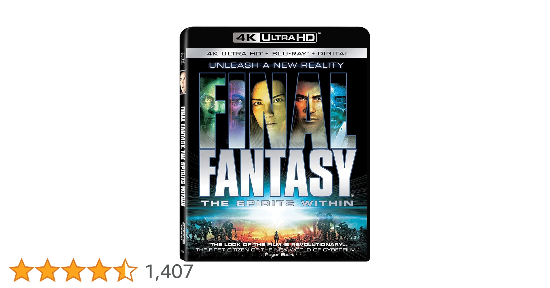 映画ファイナルファンタジーザ・フューチャーサイエンス Amazon.co.jp: Final Fantasy-Spirits Within [DVD] : Final