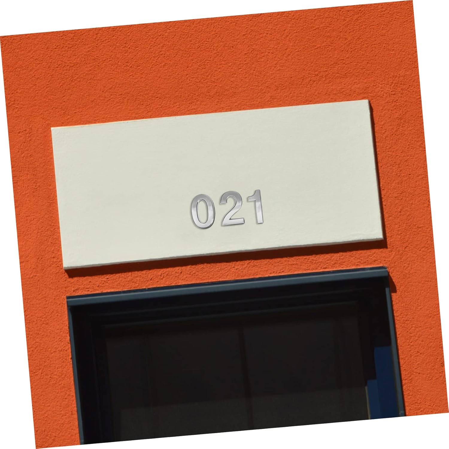 Mikikit 40pcs House Address Numbers Self-adhesive Door Signage for Apartments Hotels Offices and Easy to Install