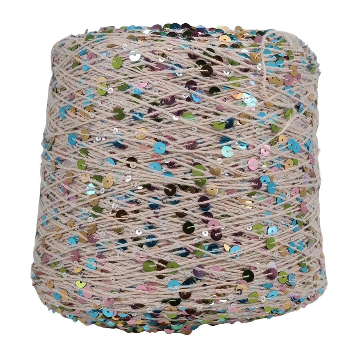 Fil à crocheter scintillant 140 m AJ136X pour couture