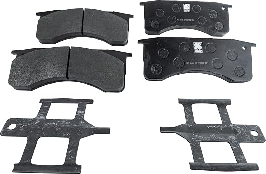 SureStop Brake Pad Set Compatible with Chevrolet C4500 Kodiak 2003-2009, C5500 Kodiak, C60 Kodiak 1995-1996, C6500 Kodiak 1997-2009 Organic, Pro-Line Series