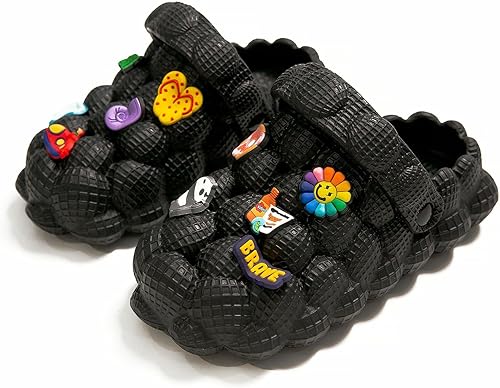 LEPHYON Sandalias de burbujas para niños Zapatos de pelota de golf Zuecos Gargen para niñas Pantuflas divertidas para niños, cómodas,
