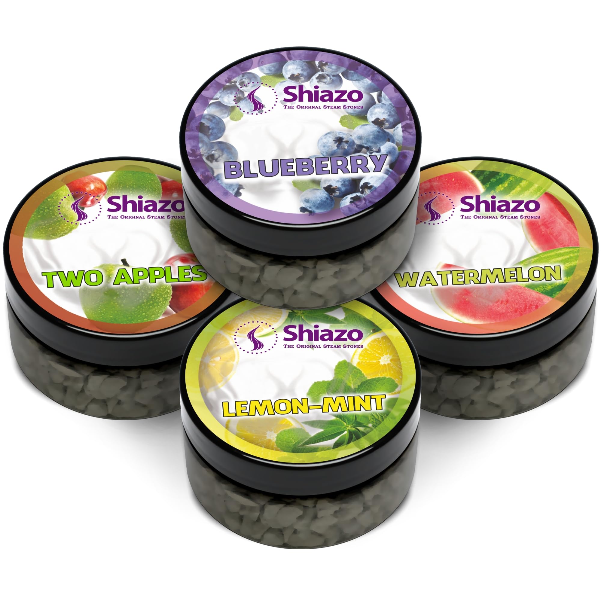 ShiazoStones Top Selection Value Pack with 4 Varieties - 4 x 100 g