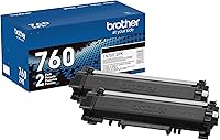 Vista 6 de Brother Cartucho de tóner negro genuino TN760 de alto rendimiento