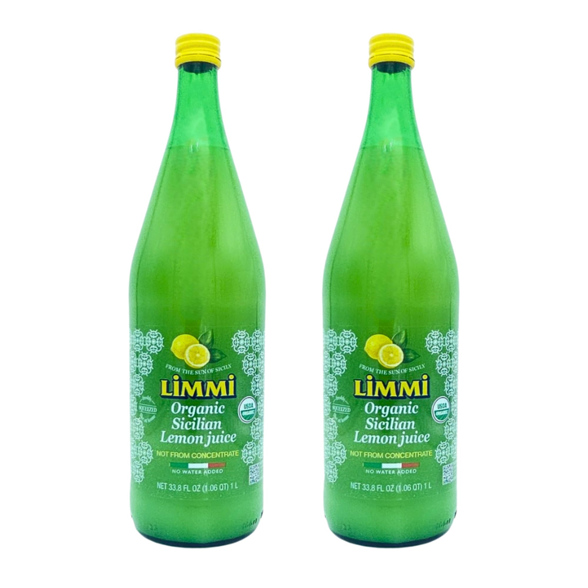 Amazon.com : Limmi Organic Sicilian Lemon Juice, 33.8 fl oz (1L