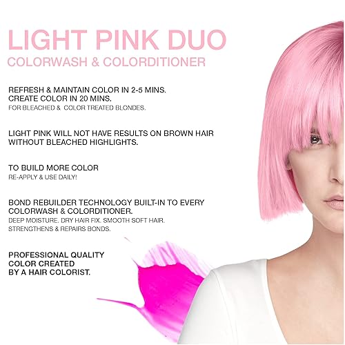 Miniatura 2 de Celeb Luxury Intense Color Depositing Colorwash Shampoo + BondFix Rebuilder, tinte vegano para el cabello, a base de plantas de origen sostenible,