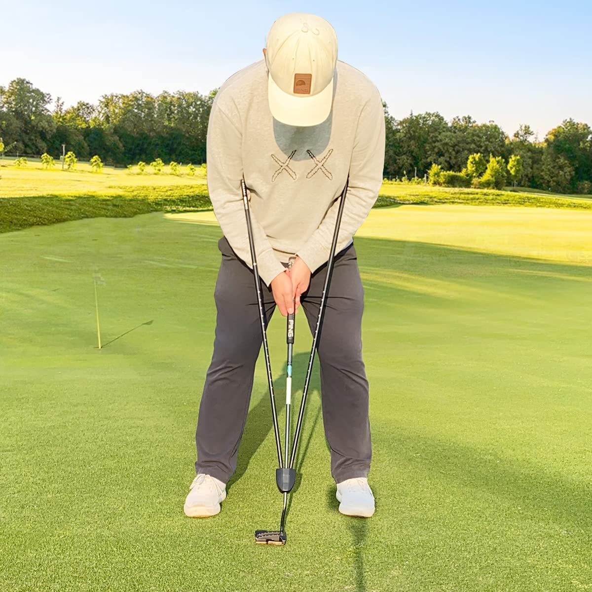 Amazon.co.jp: Golf Putting Guide, Putter Practice Equipment