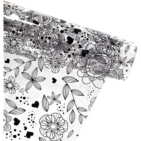 ONEART TPU Vinyl Leather Floral Printed