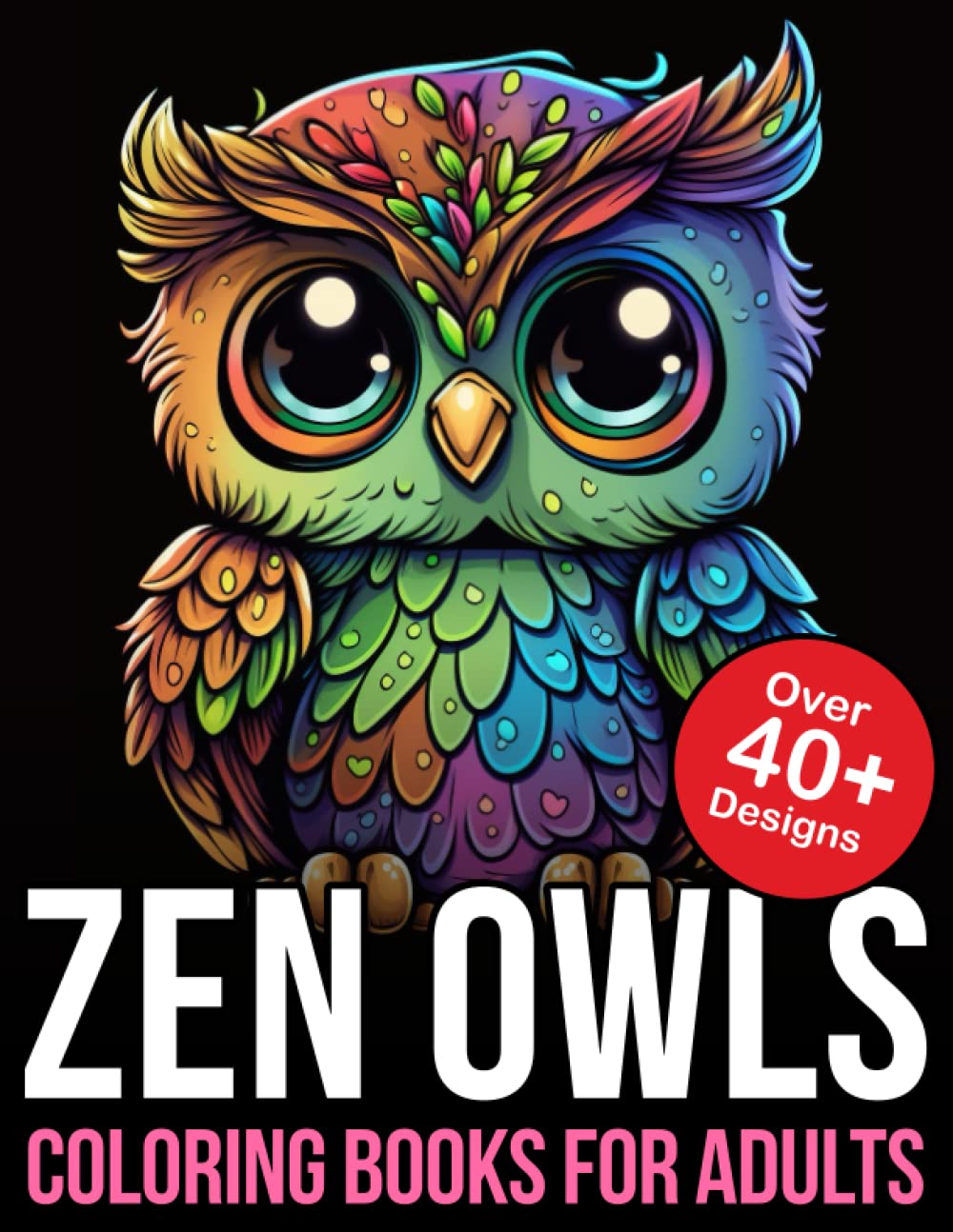 Owl Coloring Books For Adults Relaxation: owls coloring books for adults relaxation