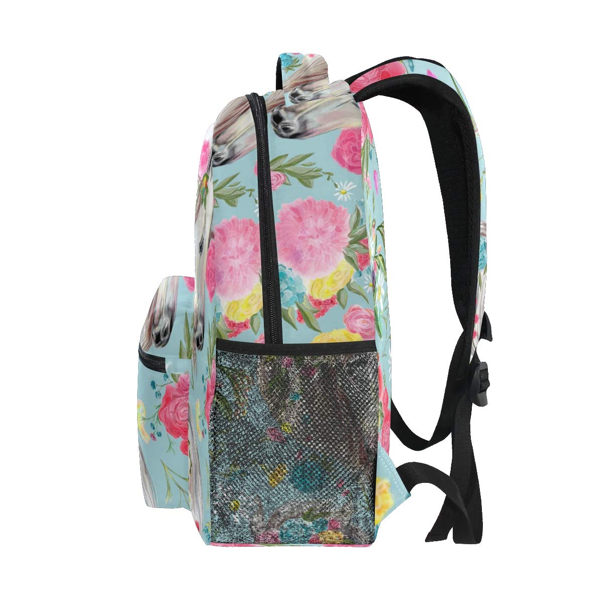 Sac à Dos d'école de Cheval et de Fleur pour Le Sac de Voyage d'enfants de Filles de garçons
