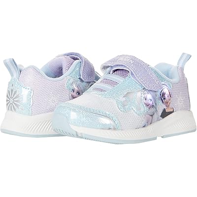 Женские кроссовки Josmo Frozen Lighted Sneaker (Toddler/Little Kid) blue/purple
