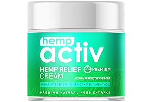 Muscle Relief Cream with 10,000mg Neviss Hemp Balm