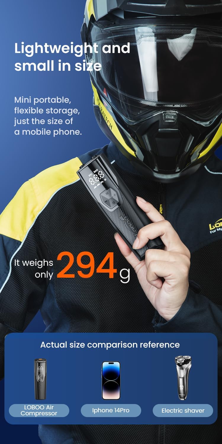 Air Compressor 22000rpm High Speed Motor, 35l/Min Large Capacity Quick Inflatable Silent Air Pump, Suitable For Inflatable Products Such As Cars, Motorcycles, Bicycles, Balls, Etc