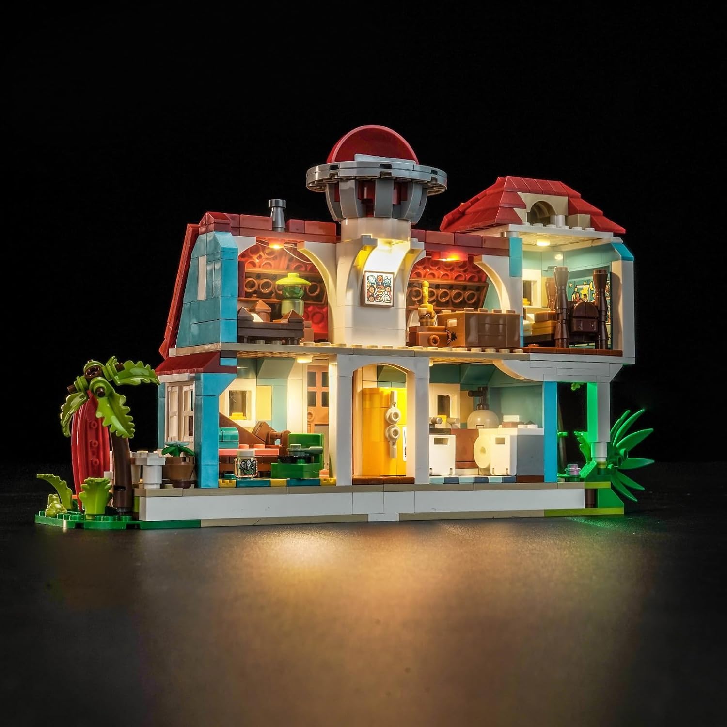 LED Lighting Compatible with Lego 43268 Lilo and Stitch Beach House - JUST Lights, Light Kit Compatible with Lego 43268, NOT Included The Model Set