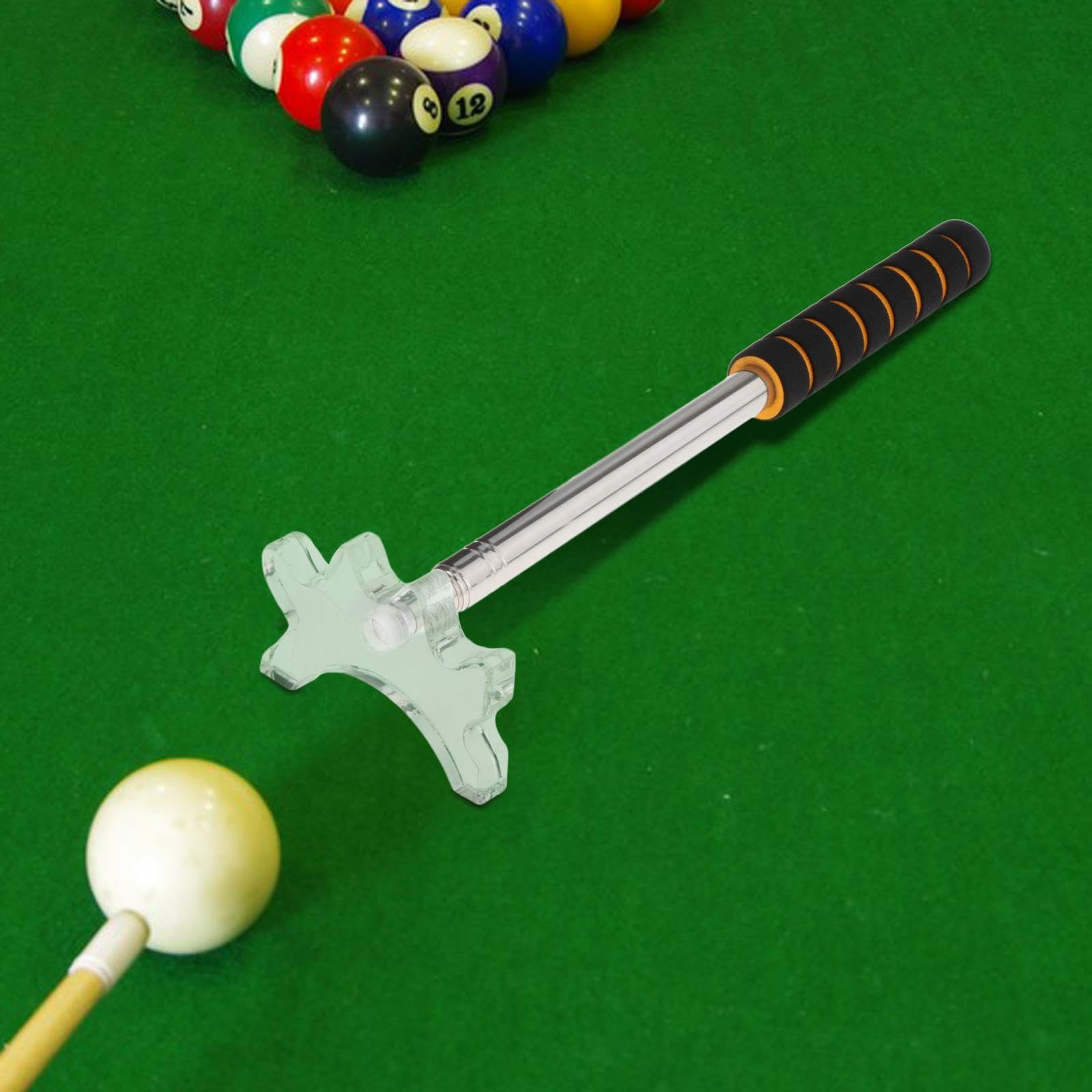 kowaku Pont de queue de billard rétractable - Accessoire de queue de billard - Tête haute kowaku Pont de queue de billard rétractable - Accessoire de queue de billard - Tête haute