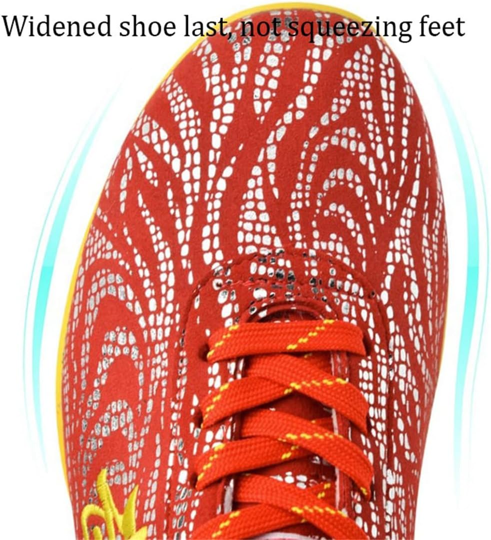 Martial Arts Sports Shoes, Non-Slip Karate Martial Arts Taichi Shoes Lightweight Kungfu Sneakers for Women Men Adult