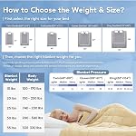 Topcee Weighted Blanket (3 lbs, 36" x 48") Cooling Throw Heavy Blanket for Sleeping Apply to 20-40 lbs, Soft Thick Breathable Blanket with Glass Bead, Easy Care