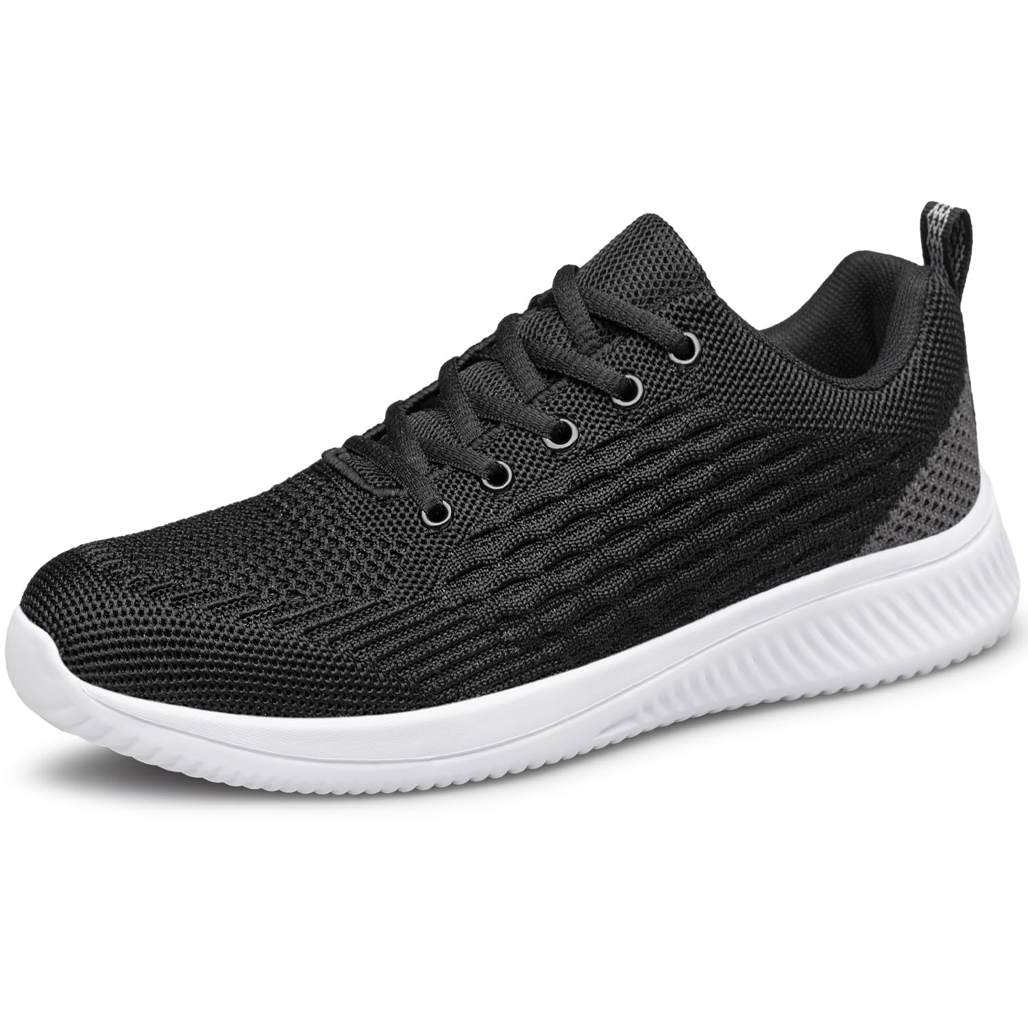 AMANSSE Men's Walking Shoes Non Slip Running Sneakers Lightweight Breathable Tennis Shoes Workout Athletic Sneakers