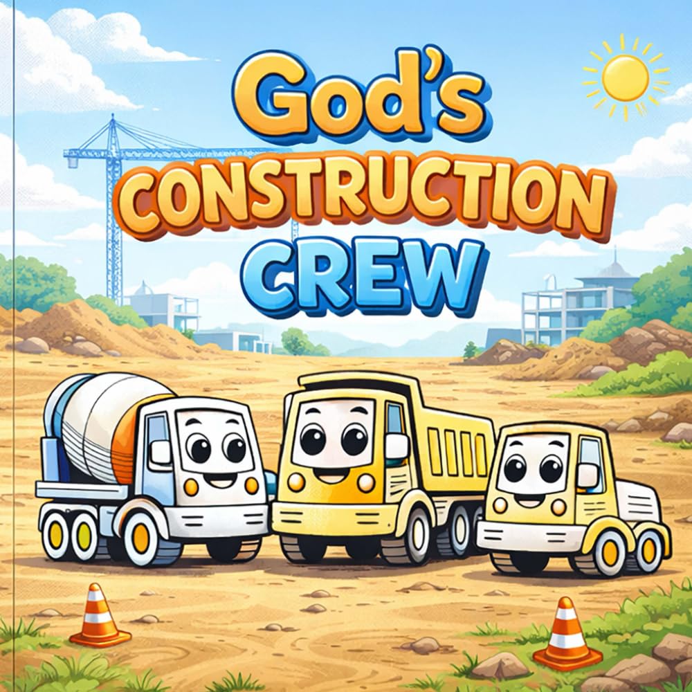 God's Construction Crew: A Faith-Filled Coloring Book for Kids