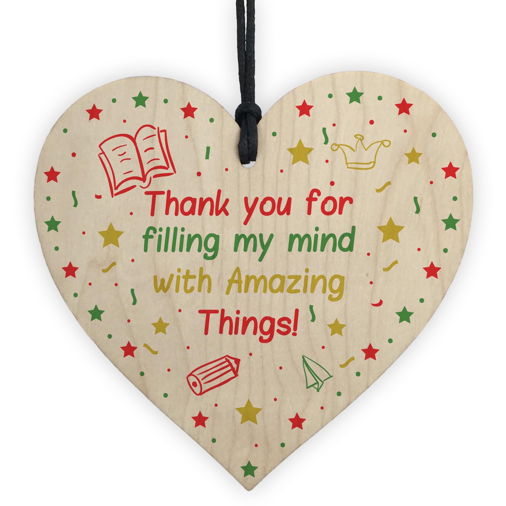 Red Ocean Thank You Amazing Minds Teacher Teaching Assistant Thank You Gift End Of Year