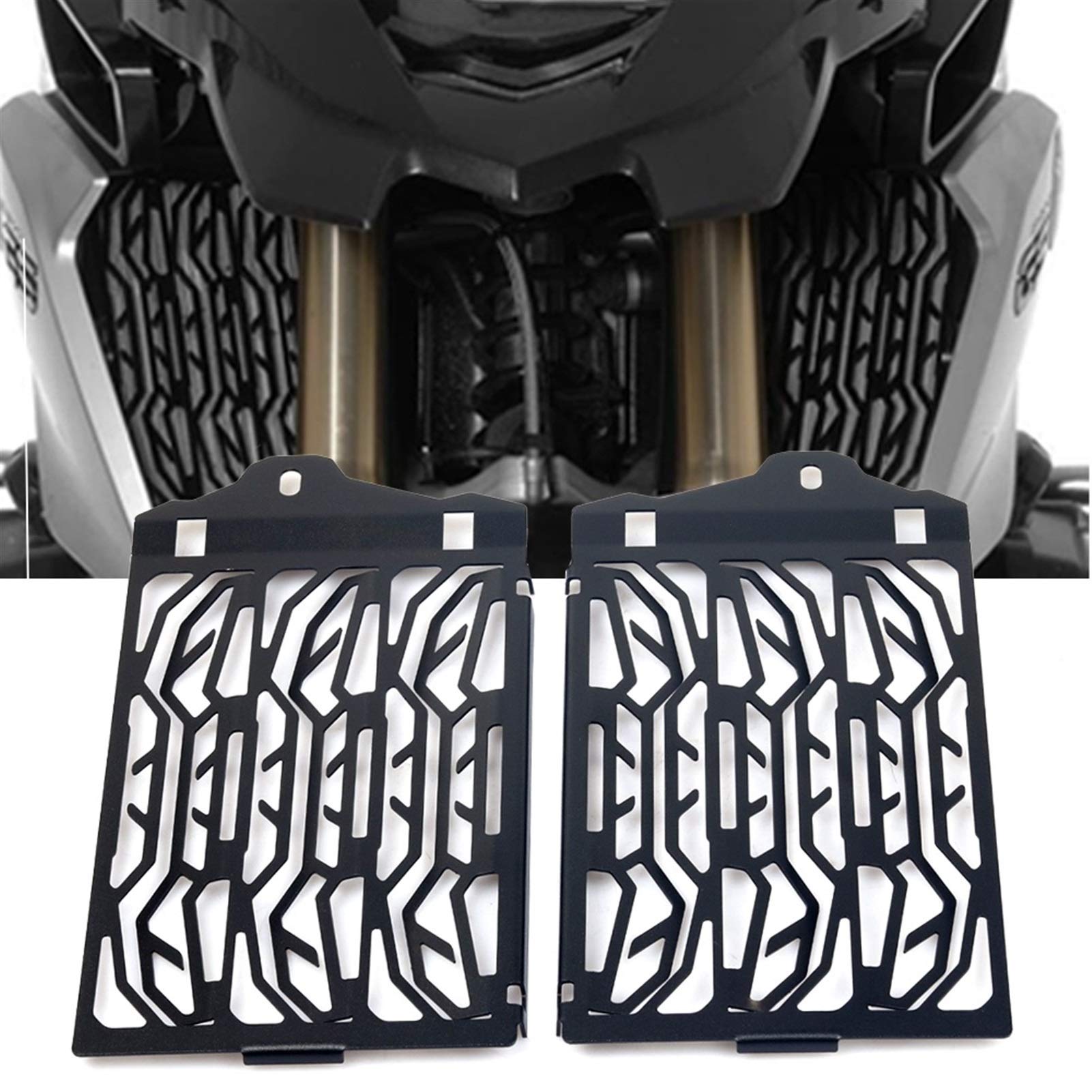 Radiator Guard Grille For BMW R1200GS / R1250GS LC Adventure - Aluminum Mesh Protection 6 thumbnail image