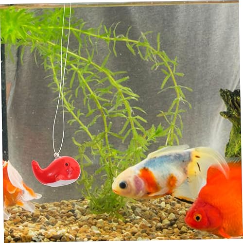 Miniatura 9 de WOONEKY Colgante flotante para pecera, animales del océano, decoraciones de peces para tanque, acuario, decoración de animales marinos, decoración