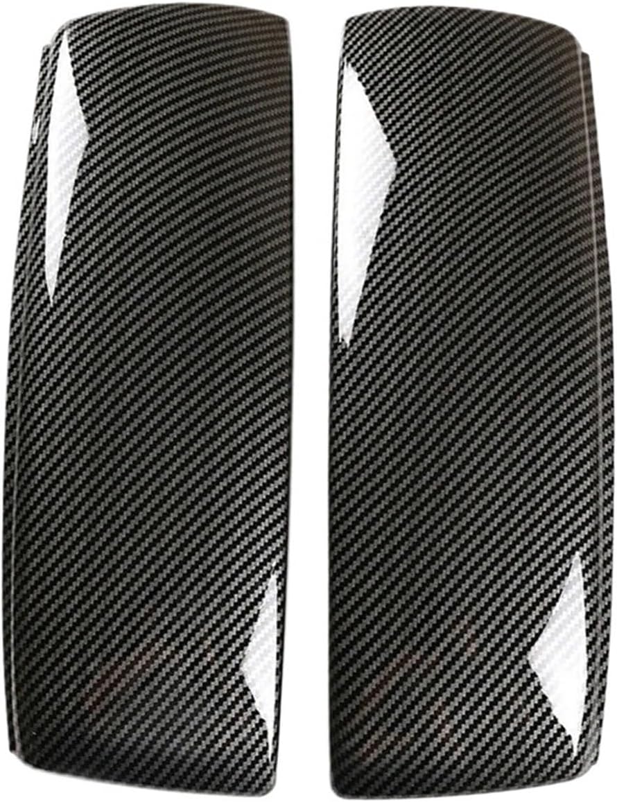 Carbon Fiber Style Center Console Armrest Box Cover Compatible with BMW X5 F15 F85 2014-2018,X6 F16 F86 2015-2019