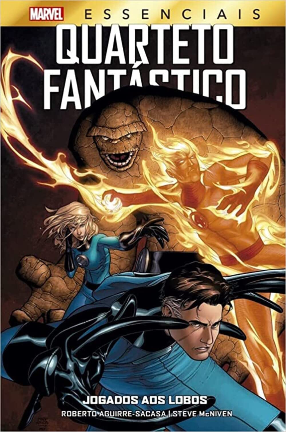 Kwartet Fantastyczny: Jogados aos Lobos: Marvel Essenciais