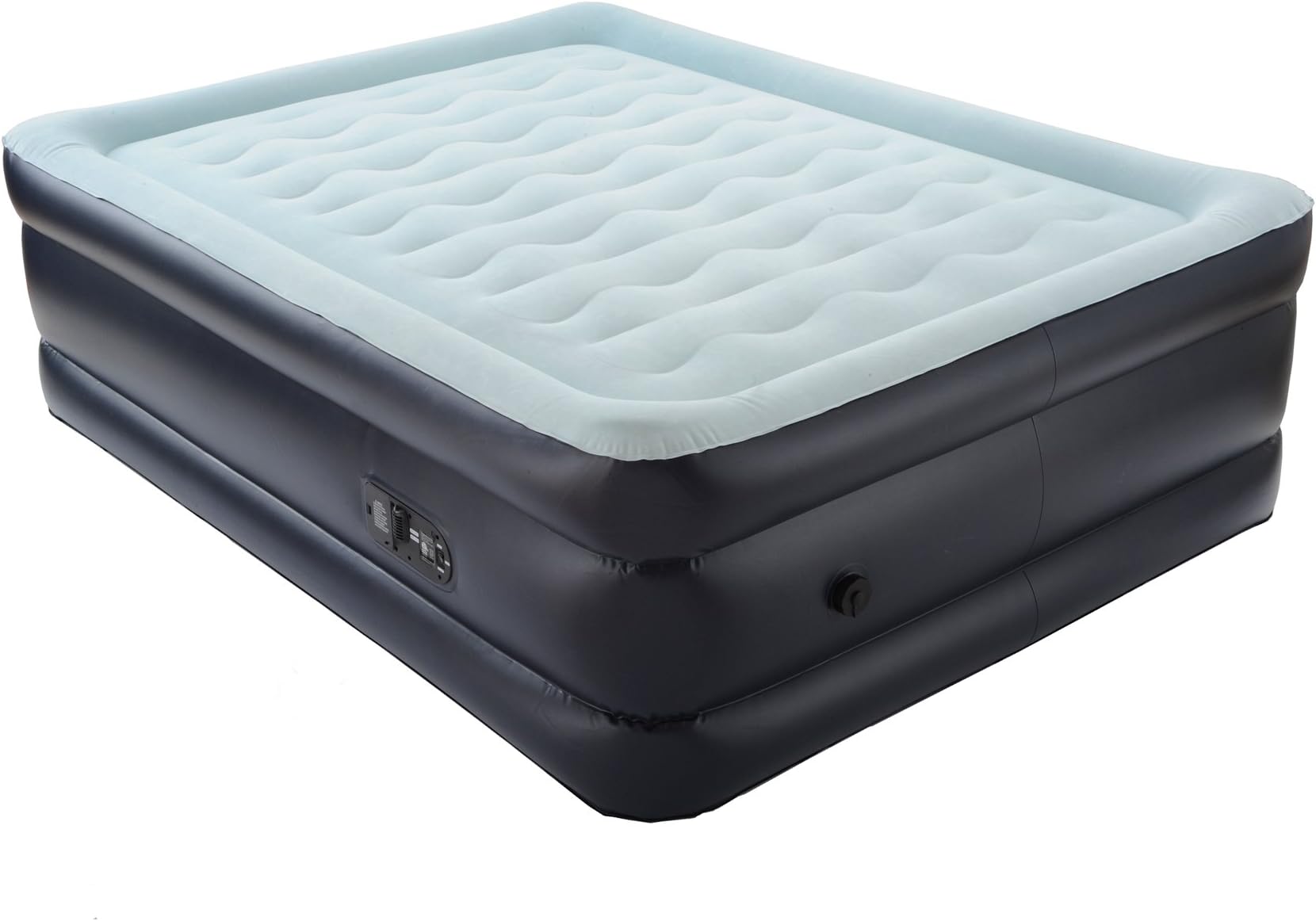 Easy Riser Heavy Duty Raised Air Bed with Single Touch Inflate-Deflate Remote Control, Queen