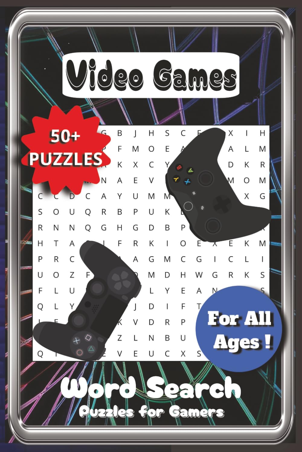 Gamer Word Search Puzzle Book: Word Searches with Easy to Read Print about Gamers, Gaming Gear, Gaming Strategy and More | 6x9 inches, 110 pages | 50+ ... Gift for Vacations, Holidays and Free Times