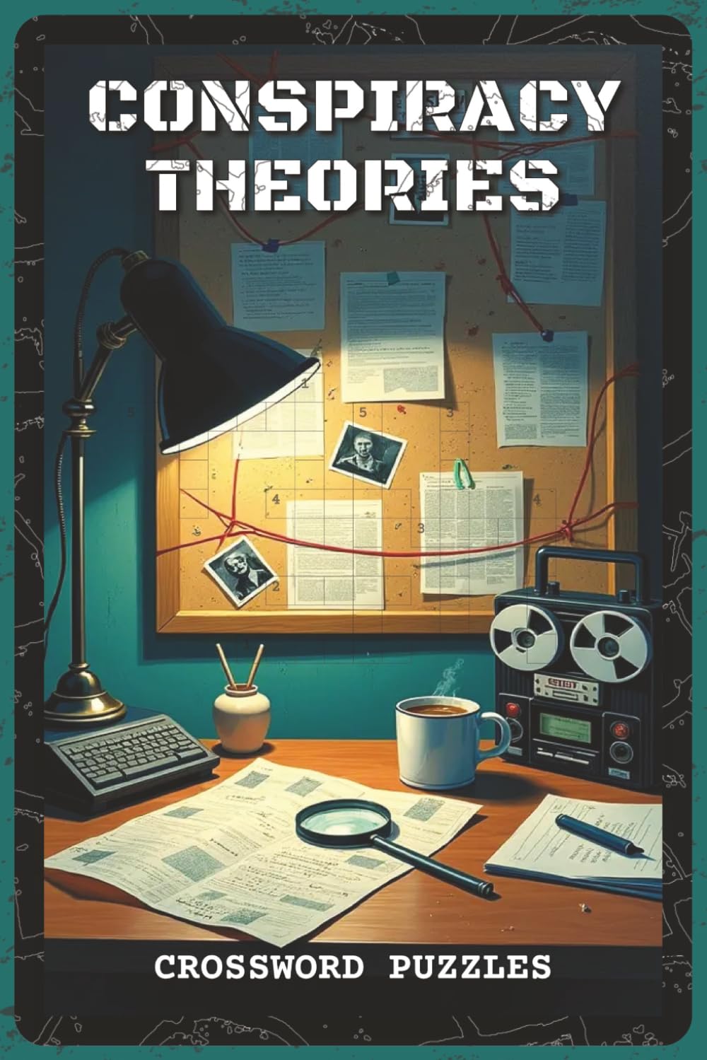 Conspiracy Theories Crossword Puzzles: Crossword Puzzles with Easy to Read about Mysteries, Legends, and Secret Lore | 6x9 inches, 120 pages | 60 ... for Mystery Fans, Thinkers, and Puzzle Lovers
