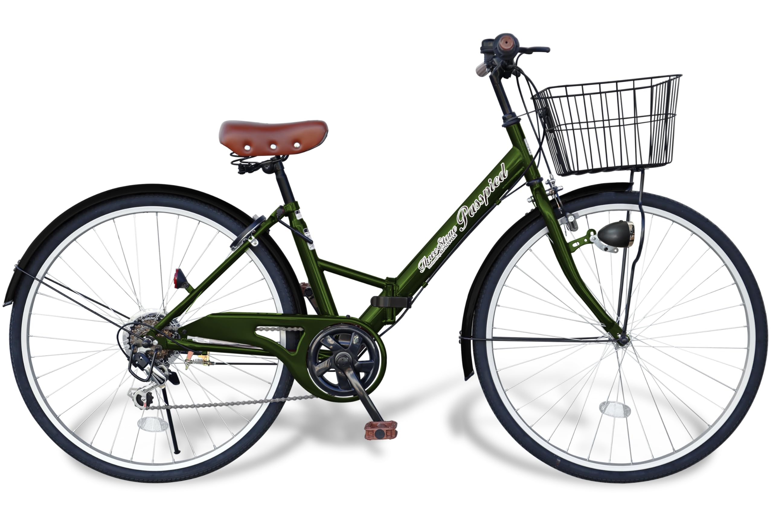 Amazon | AIJYU CYCLE ノーパンク シティサイクル 26インチ 折りたたみ