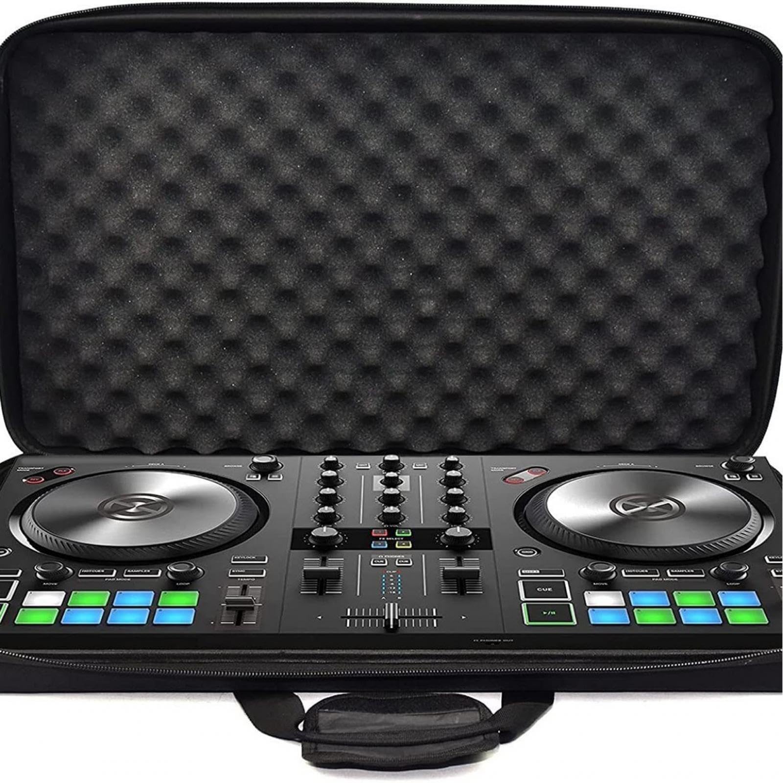 Borsa da viaggio antiurto per attrezzatura DJ, custodia impermeabile in EVA per proteggere i controller durante concerti e tour. La borsa per