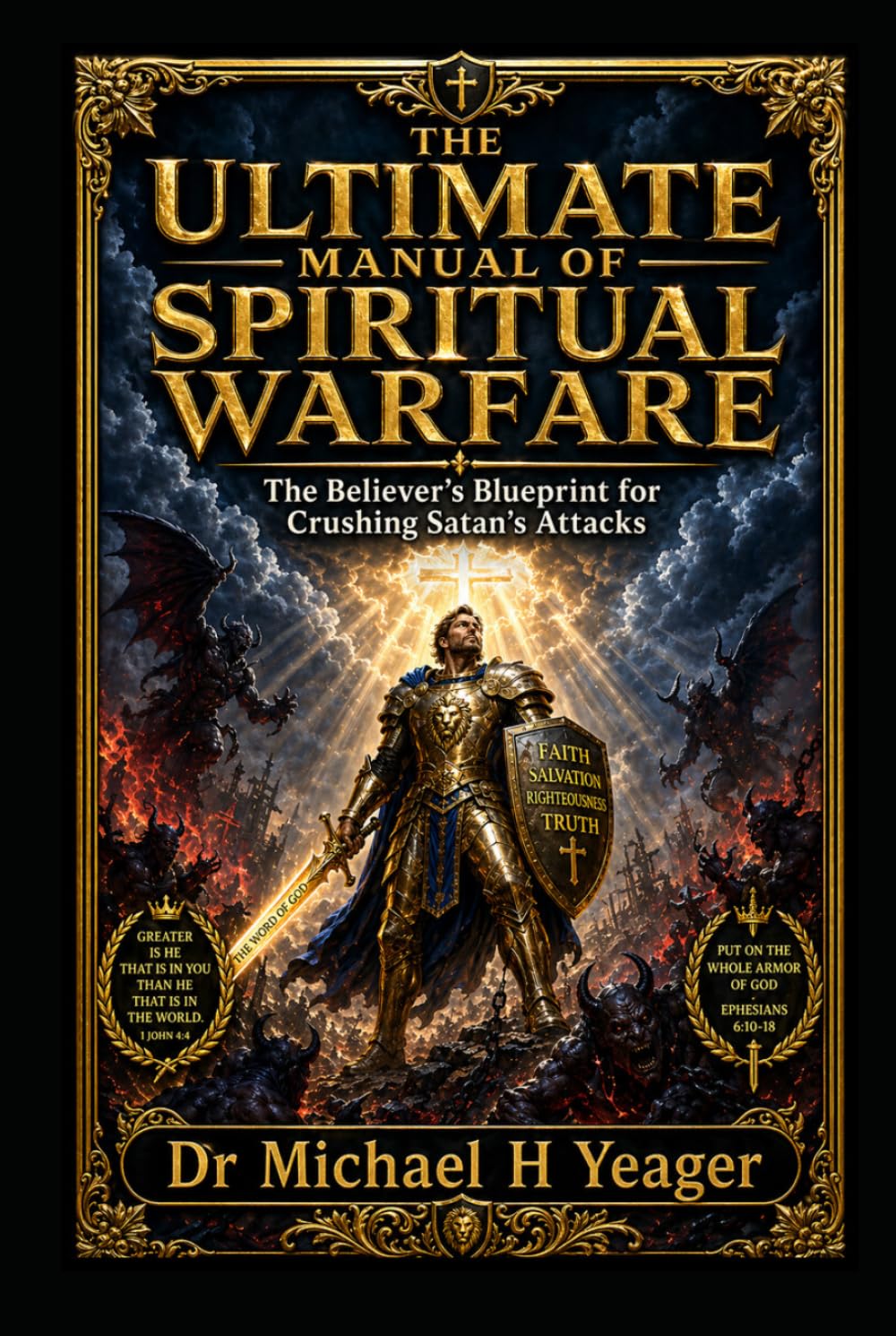 THE ULTIMATE MANUAL OF SPIRITUAL WARFARE: The Believer’s Blueprint for Crushing Satan’s Attacks