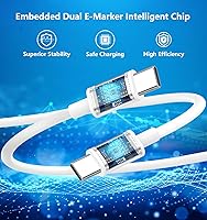 Vista 2 de [Apple MFi Certified] iPhone 17 Charger Fast Charging, LANWK 2Pack 40W USB-C Charger Block Dynamic Power Adapter Type C Wall Charger with 6FT Type-C