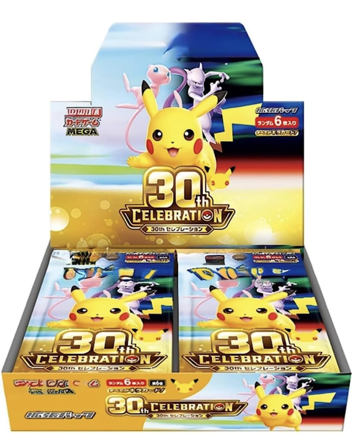 【シュリンク付き未開封BOX】MEGA 拡張パック 30th CELEBRATION BOX