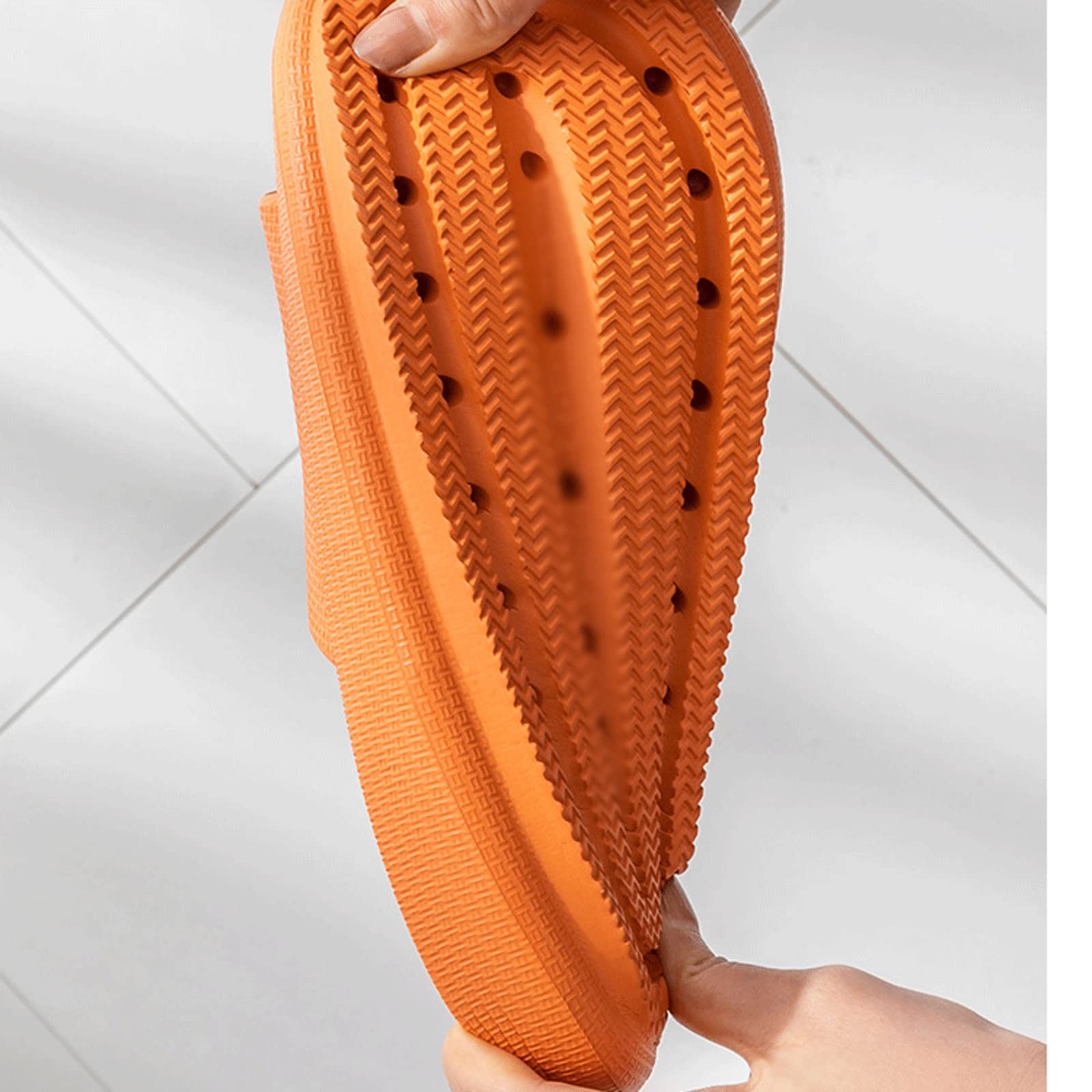 YHQZNLXQ Zapatillas para Mujer Zapatillas de casa Suaves Pareja Verano Interior Antideslizante Zapatillas de baño Sandalias Color sólido Hombres Mujeres Chanclas Zapatos planosAzul, 9