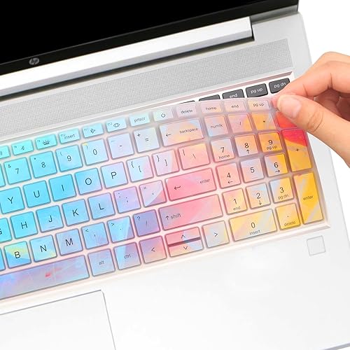 Miniatura 5 de Colorida cubierta de teclado para HP ProBook 450 G8 G9 G10ProBook 455 G8 G9 G10Probook 650 G8, HP ProBook 15.6 Laptop Keyboard Skin (no compatible