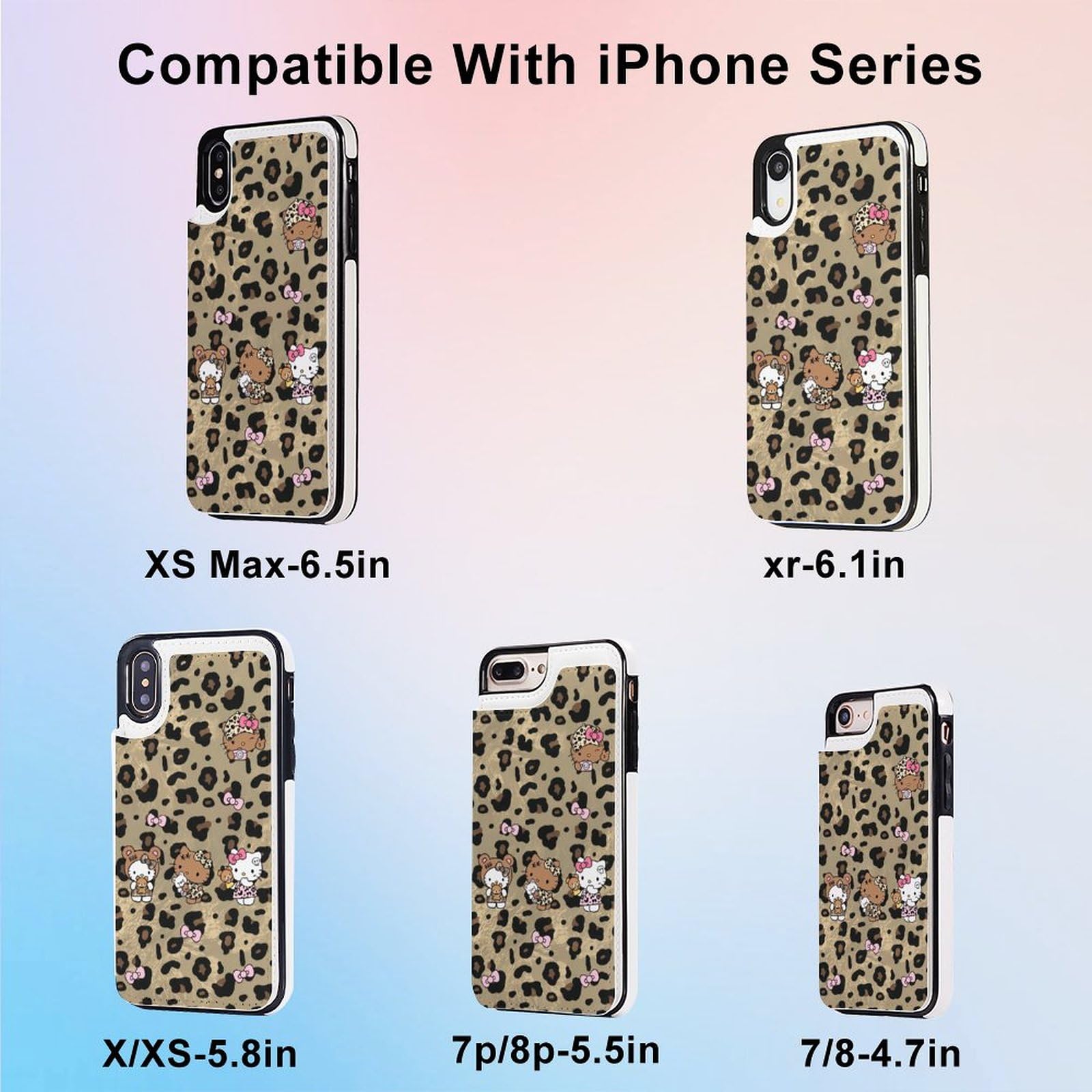 Amazon.co.jp: ハローキティ ヒョウ柄 iPhone14 Pro ケース 手帳型