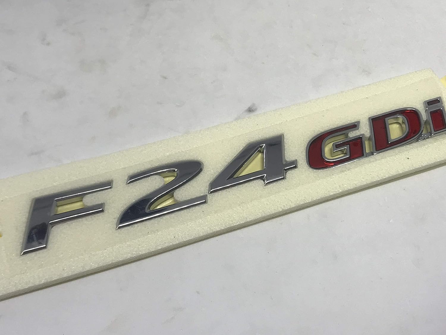 Genuine OEM 86312-3S000 Emblem, F24 GDI / 863123S000 for Hyundai Sonata 10-13