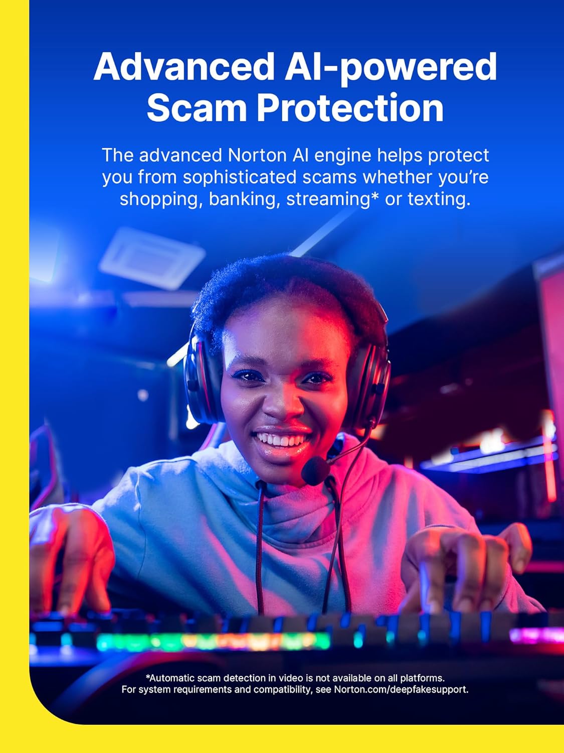 Norton 360 for Gamers for 3 Devices - Includes Advanced AI Scam Protection, Game Optimizer, Gamer tag monitoring, VPN, Dark Web Monitoring & PC Cloud Backup [Download] - Image 2