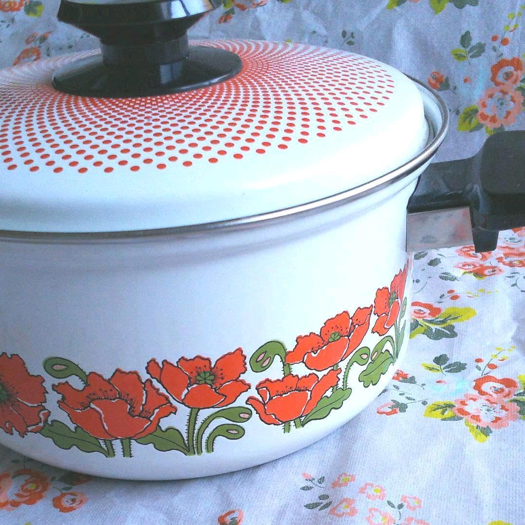 KOCKUMS SWEDEN ホーロー 両手鍋 北欧ヴィンテージ アンティーク