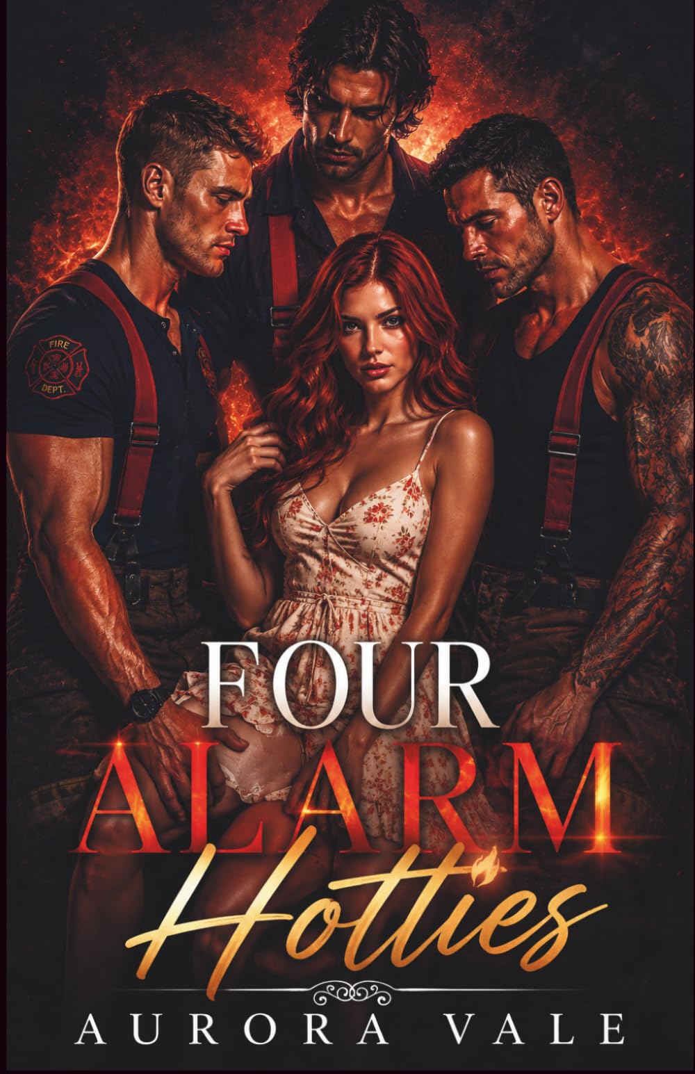 Four Alarm Hotties: Un Pompiere, Romanzo d'Amore Inverso sull'Harem (Serie Romantica di Harem Inverso)